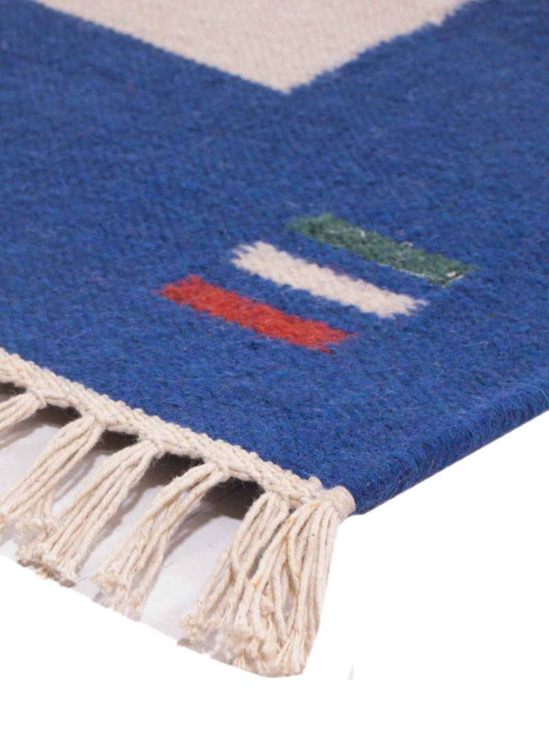 Moderne kilim Tæppe - Uldtæppe
