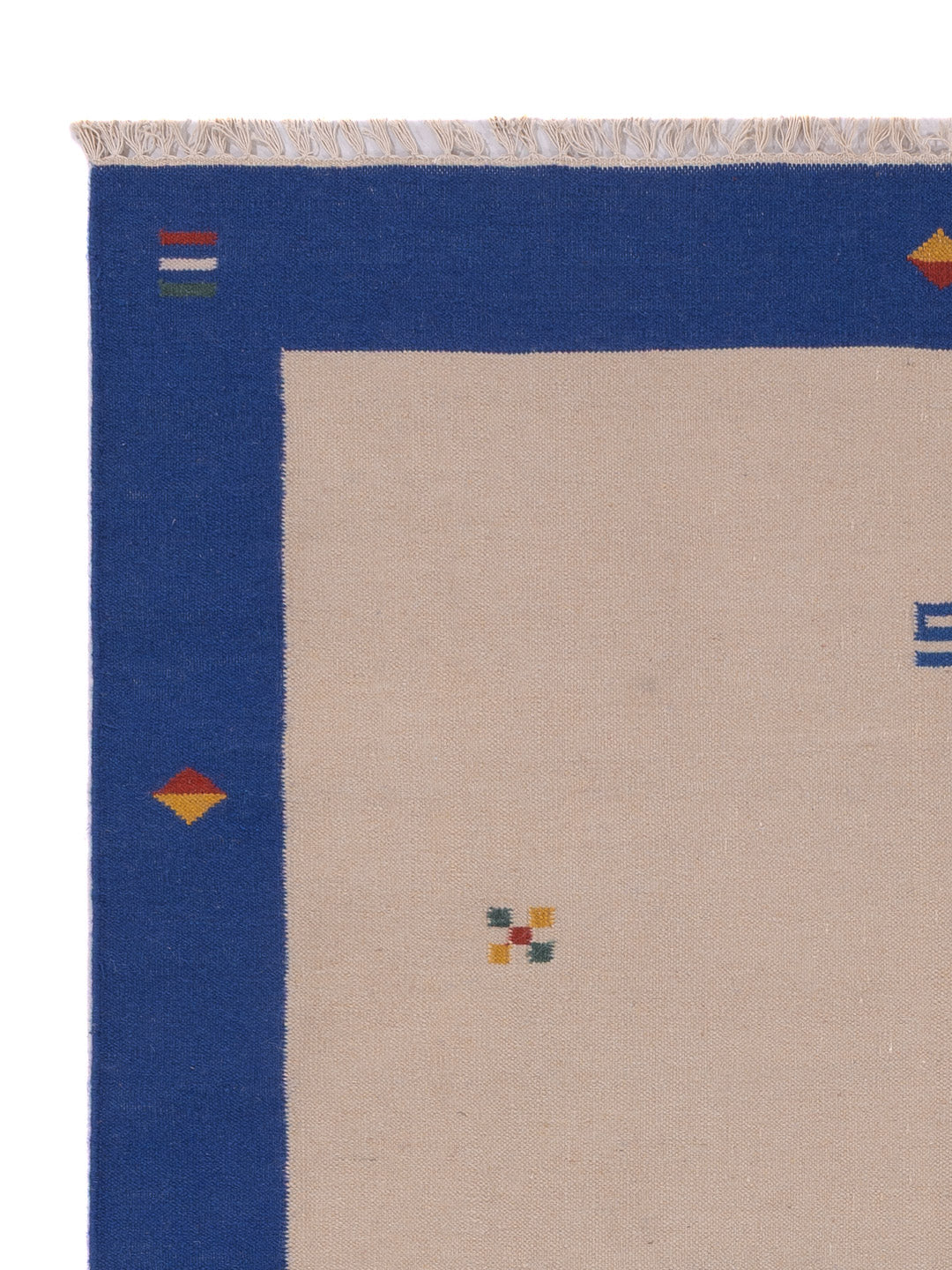 Moderne kilim Tæppe - Uldtæppe