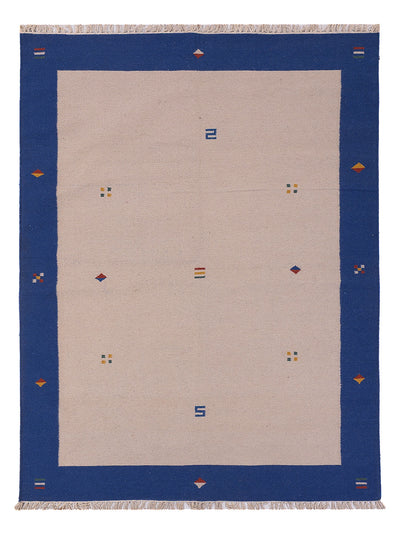 Moderne kilim Tæppe - Uldtæppe