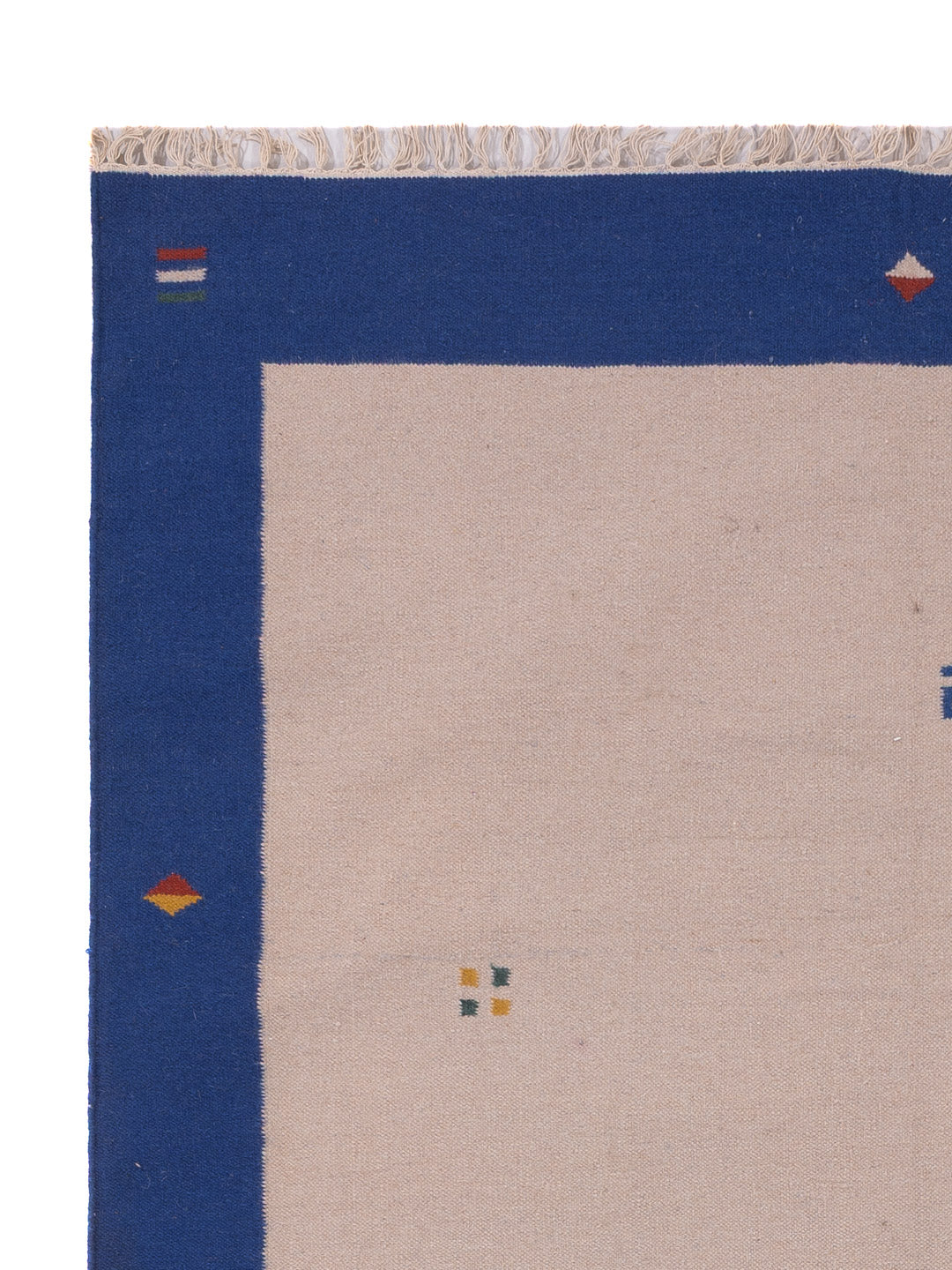 Moderne kilim Tæppe - Uldtæppe