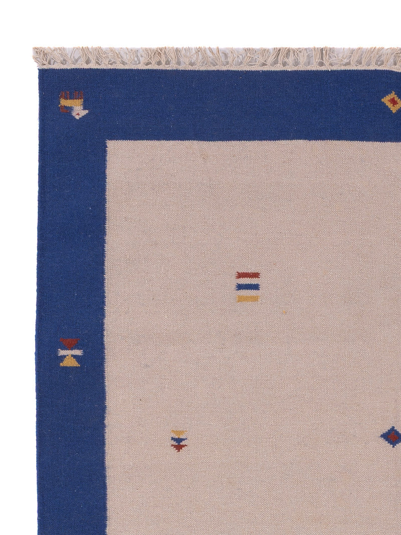 Moderne kilim Tæppe - Uldtæppe