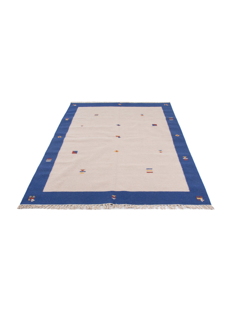 Moderne kilim Tæppe - Uldtæppe