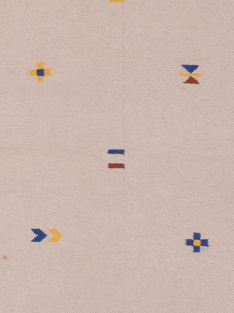 Moderne kilim Tæppe - Uldtæppe