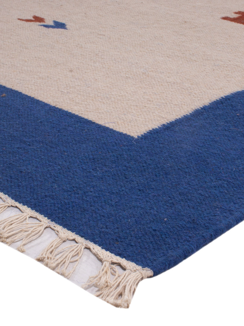 Moderne kilim Tæppe - Uldtæppe