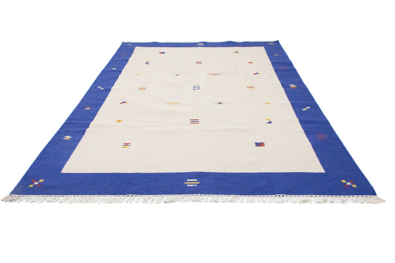 Kelim-tæppe - Trendy - 300 x 200 cm - beige