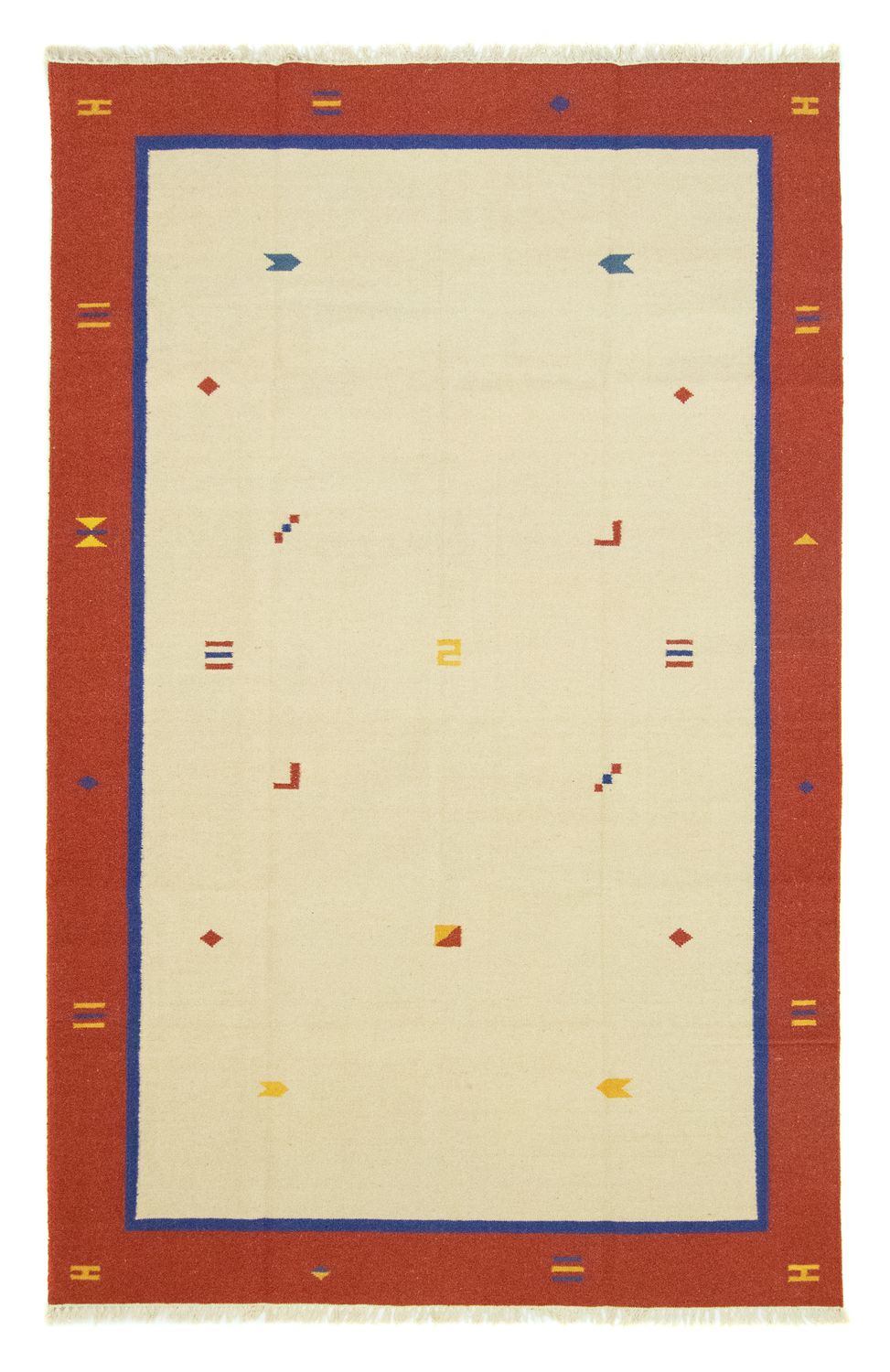 Kelim-tæppe - Trendy - 300 x 200 cm - beige