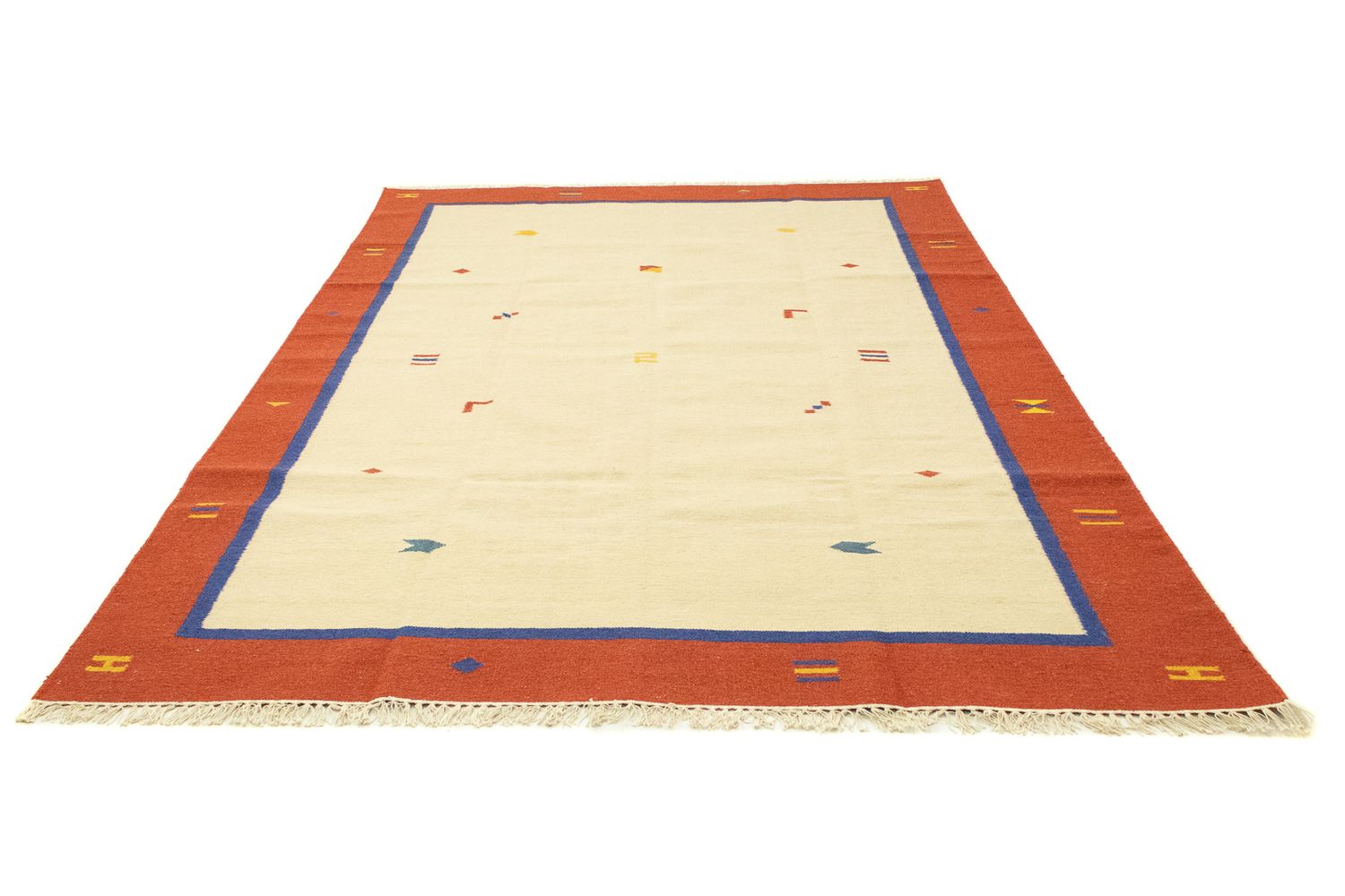 Kelim-tæppe - Trendy - 300 x 200 cm - beige
