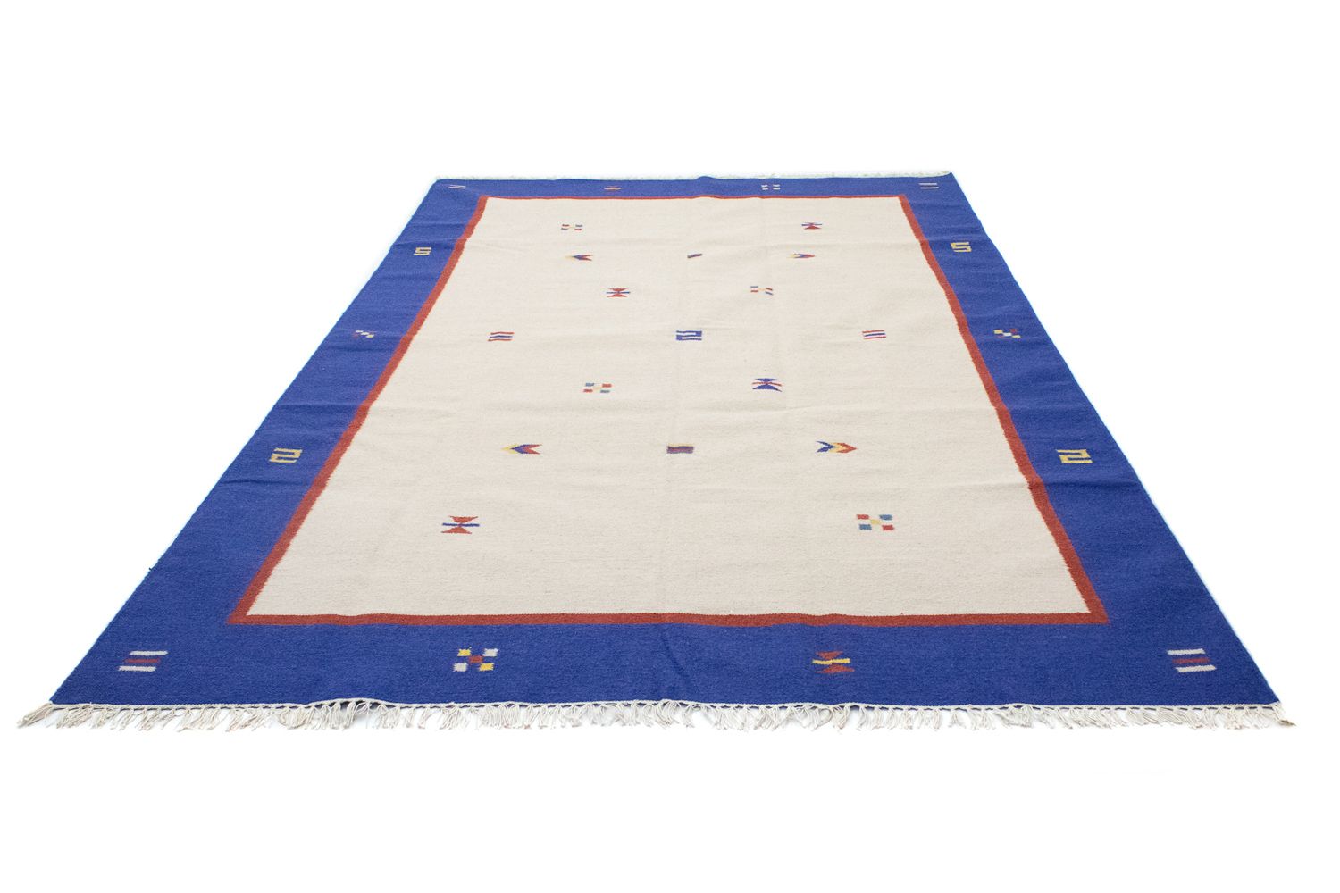 Kelim-tæppe - Trendy - 300 x 200 cm - beige