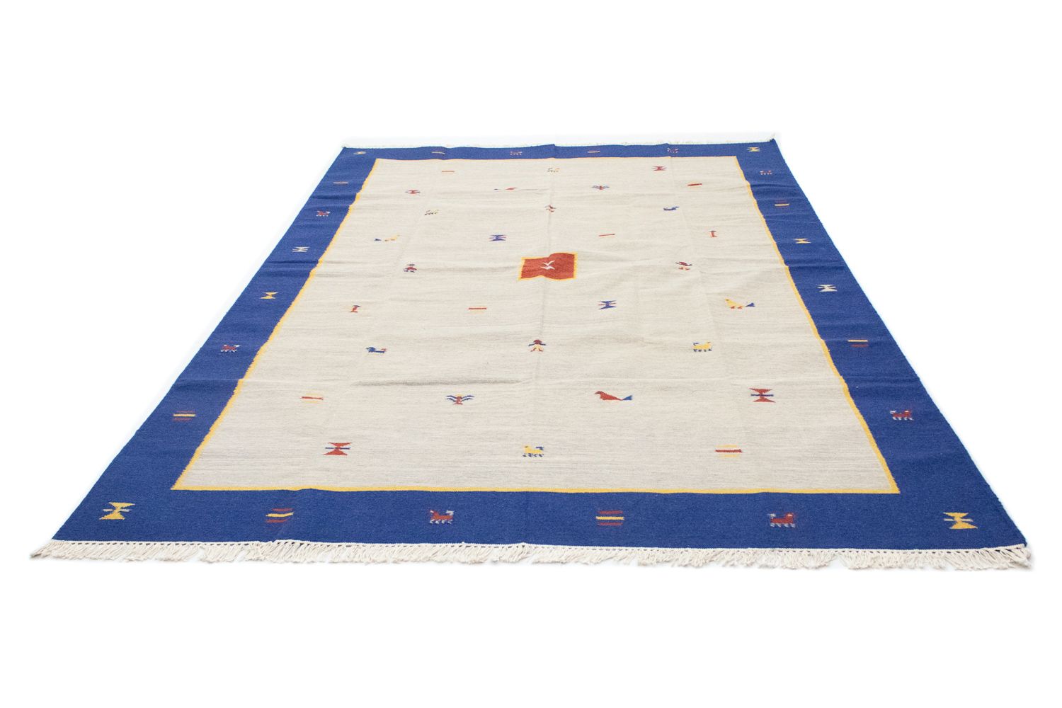 Kelim-tæppe - Trendy - 300 x 200 cm - beige