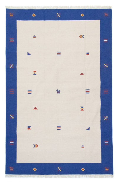 Moderne kilim Tæppe 200x300cm - Uldtæppe