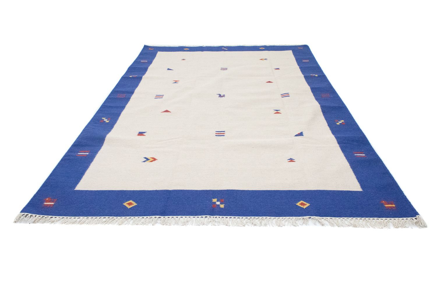 Kelim-tæppe - Trendy - 300 x 200 cm - beige