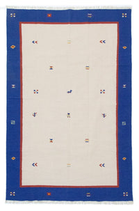 Kelim-tæppe - Trendy - 300 x 200 cm - beige