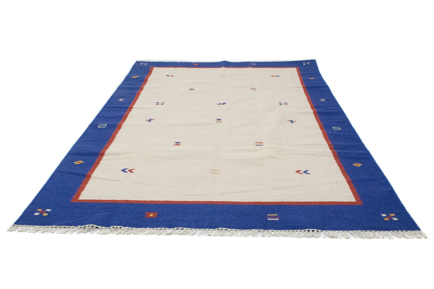 Kelim-tæppe - Trendy - 300 x 200 cm - beige