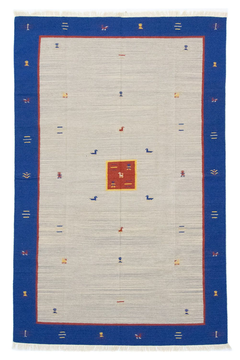 Kelim-tæppe - Trendy - 300 x 200 cm - beige