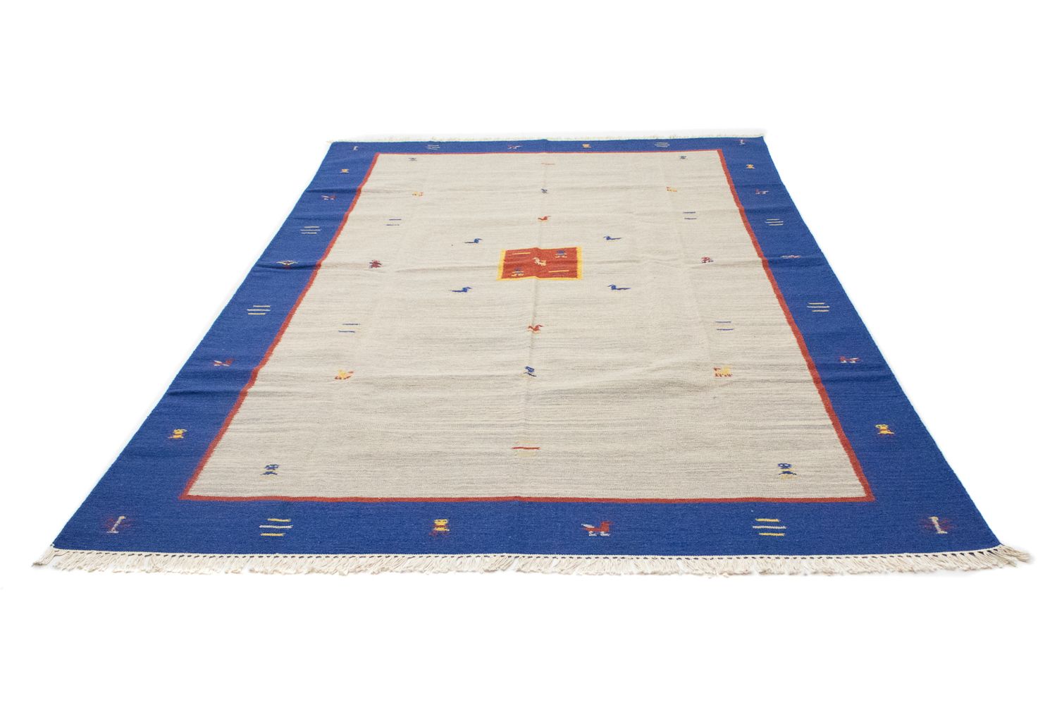 Kelim-tæppe - Trendy - 300 x 200 cm - beige