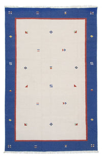 Kelim-tæppe - Trendy - 300 x 200 cm - beige