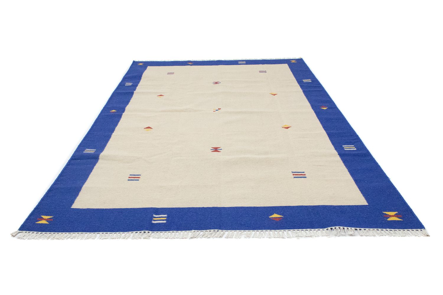 Kelim-tæppe - Trendy - 300 x 200 cm - beige