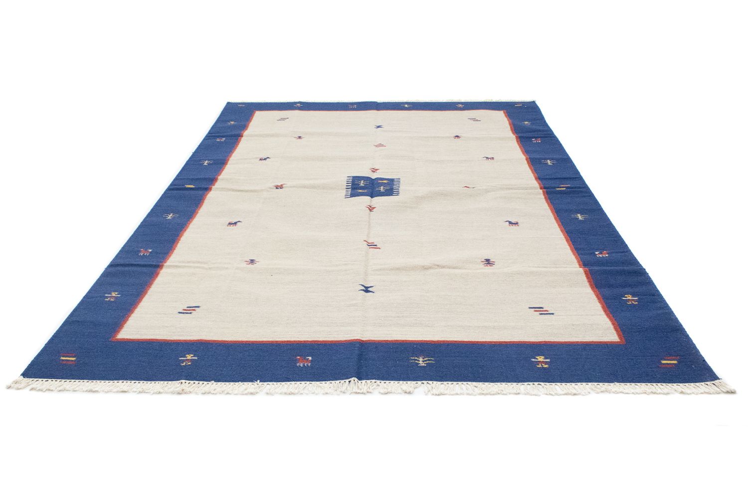 Kelim-tæppe - Trendy - 300 x 200 cm - beige