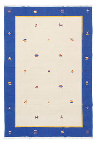 Kelim-tæppe - Trendy - 300 x 200 cm - beige