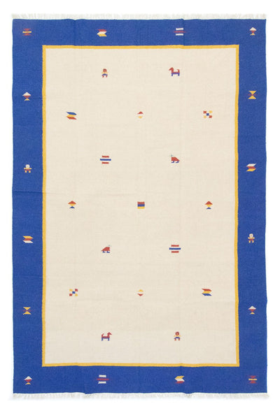 Moderne kilim Tæppe 200x300cm - Uldtæppe
