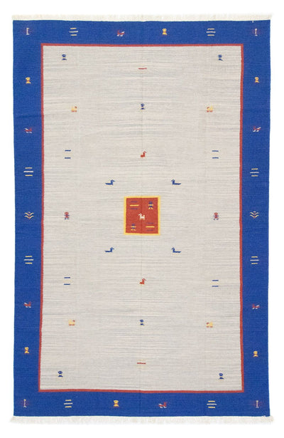 Moderne kilim Tæppe 200x300cm - Uldtæppe