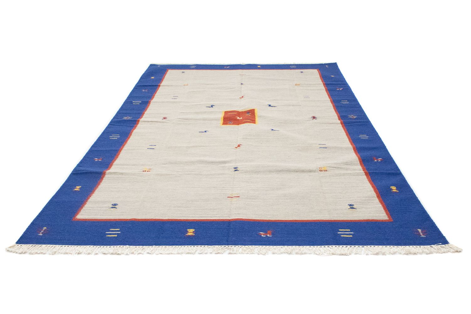 Kelim-tæppe - Trendy - 300 x 200 cm - beige