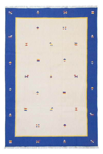 Moderne kilim Tæppe 200x300cm - Uldtæppe