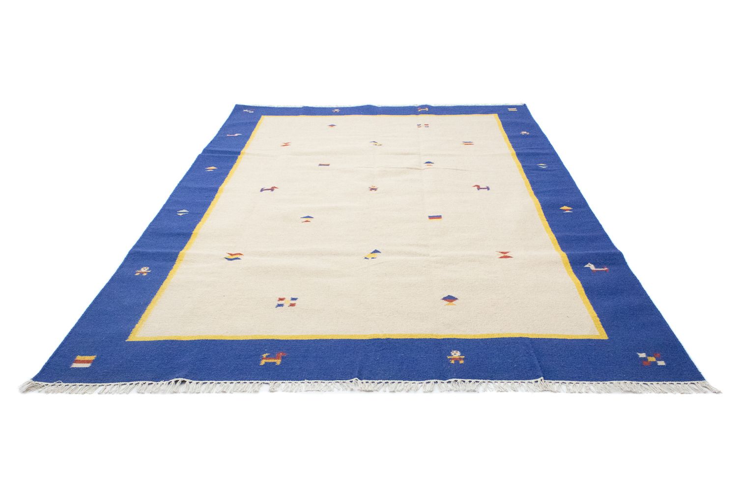 Kelim-tæppe - Trendy - 300 x 200 cm - beige