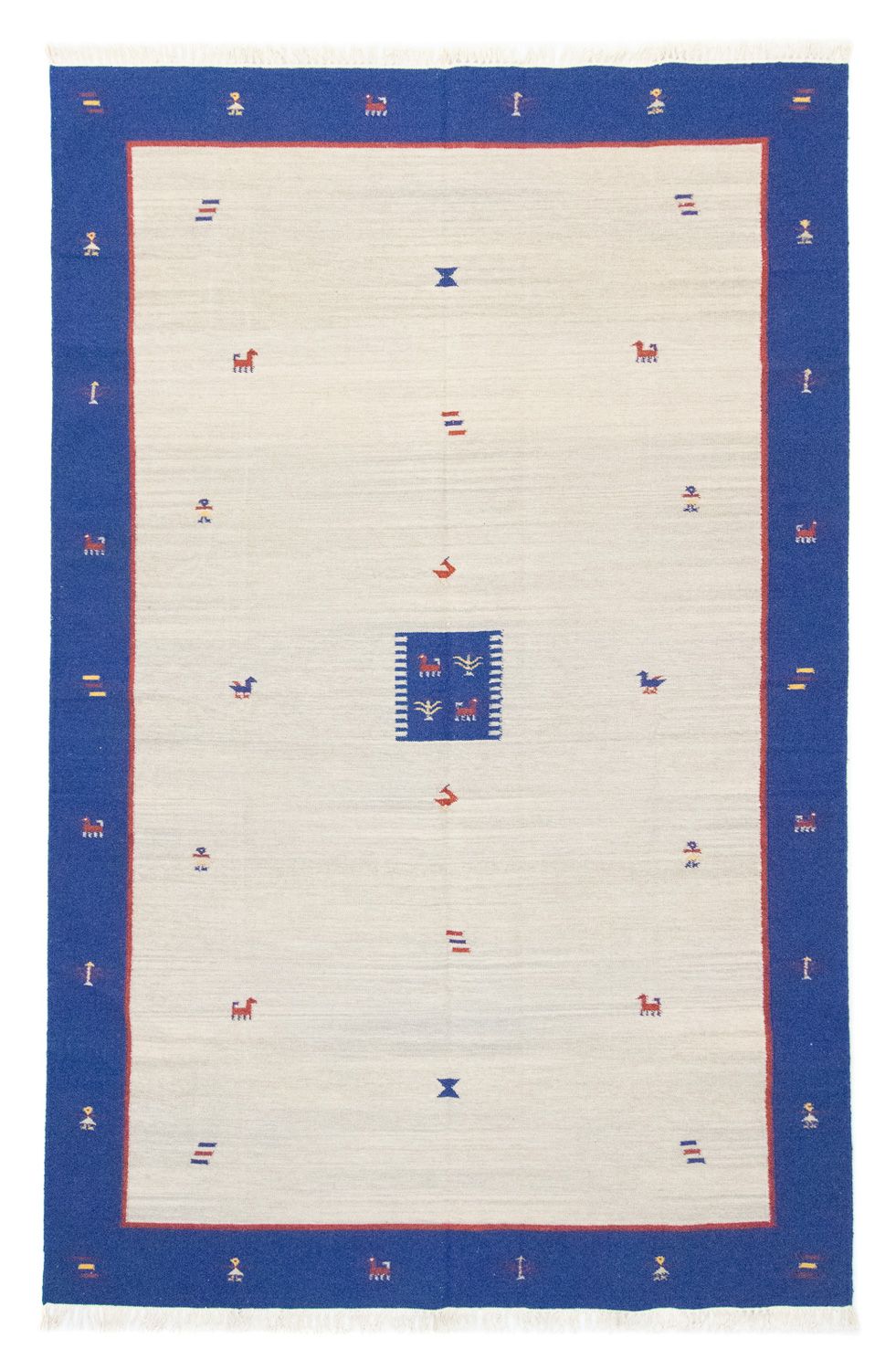 Kelim-tæppe - Trendy - 300 x 200 cm - beige