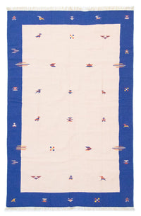 Kelim-tæppe - Trendy - 300 x 200 cm - beige