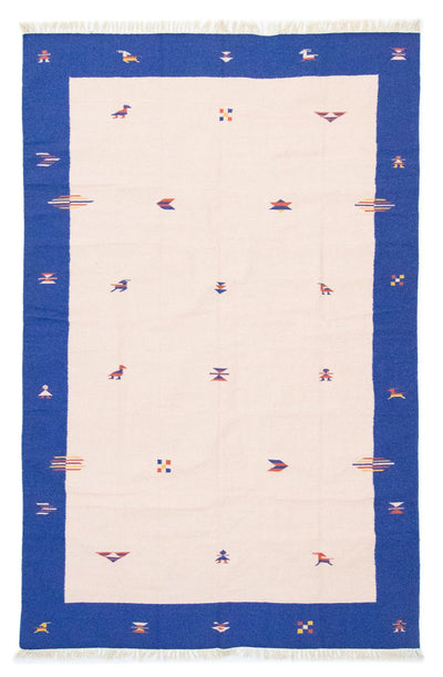 Moderne kilim Tæppe 200x300cm - Uldtæppe