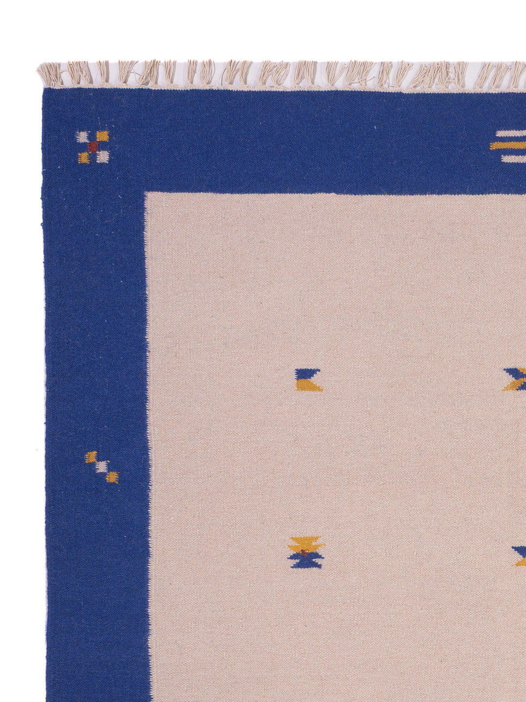 Moderne kilim Tæppe - Uldtæppe