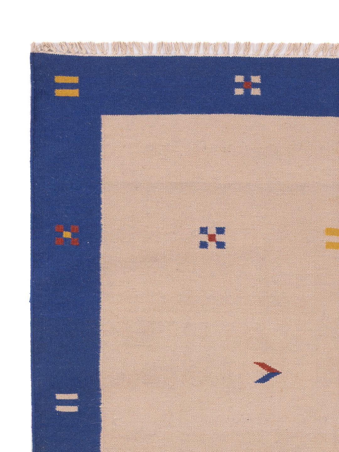Moderne kilim Tæppe - Uldtæppe