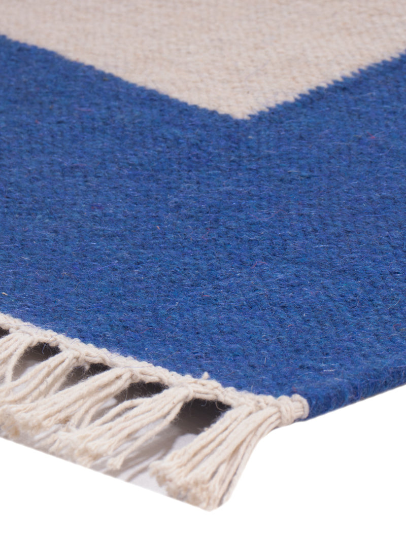Moderne kilim Tæppe - Uldtæppe