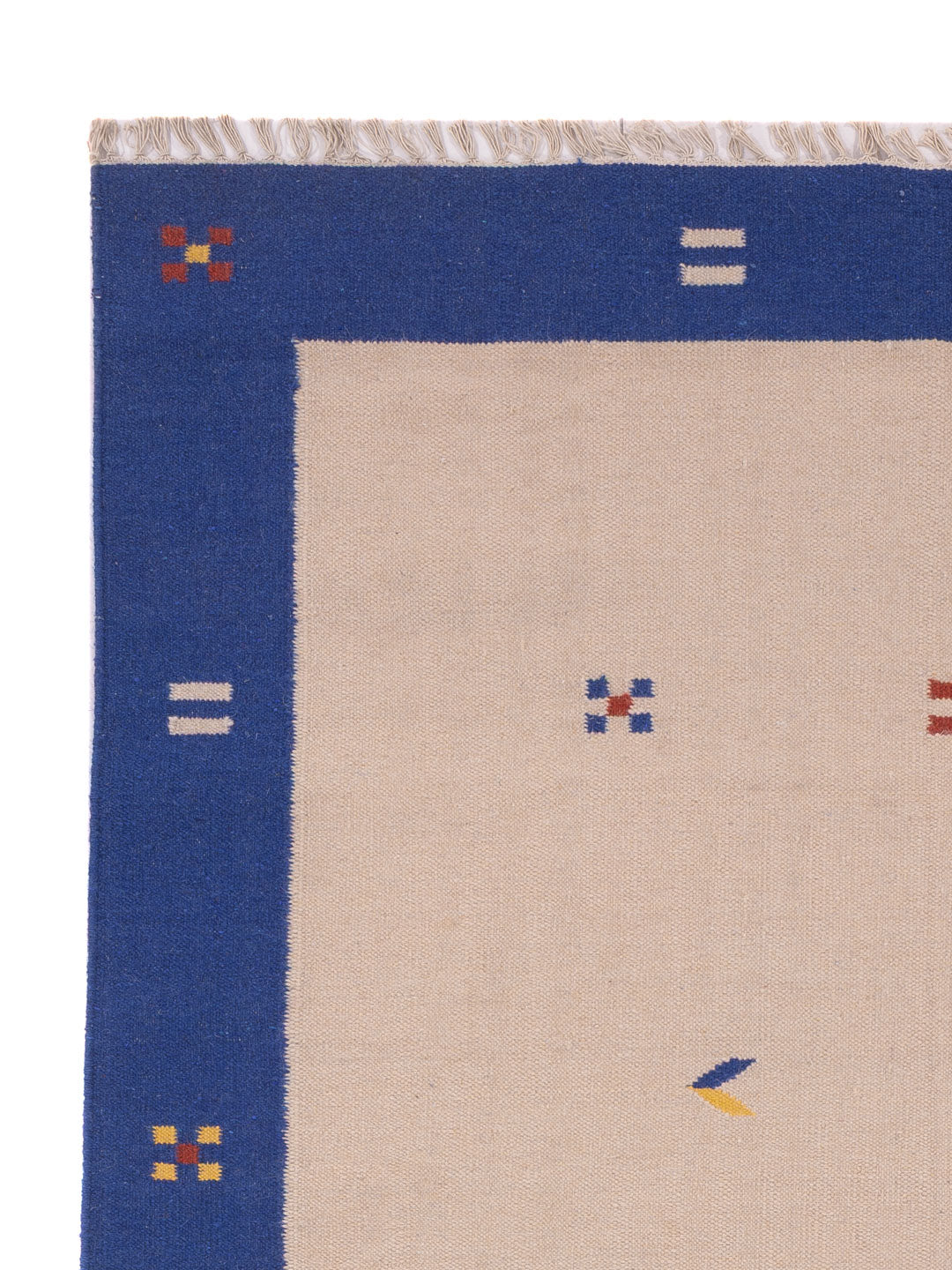 Moderne kilim Tæppe - Uldtæppe