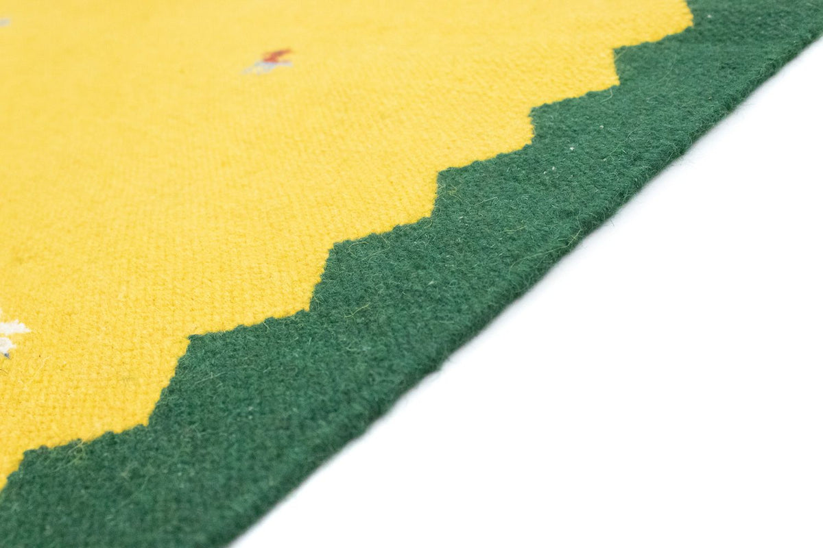 Kelim-tæppe - Trendy - 180 x 120 cm - gul