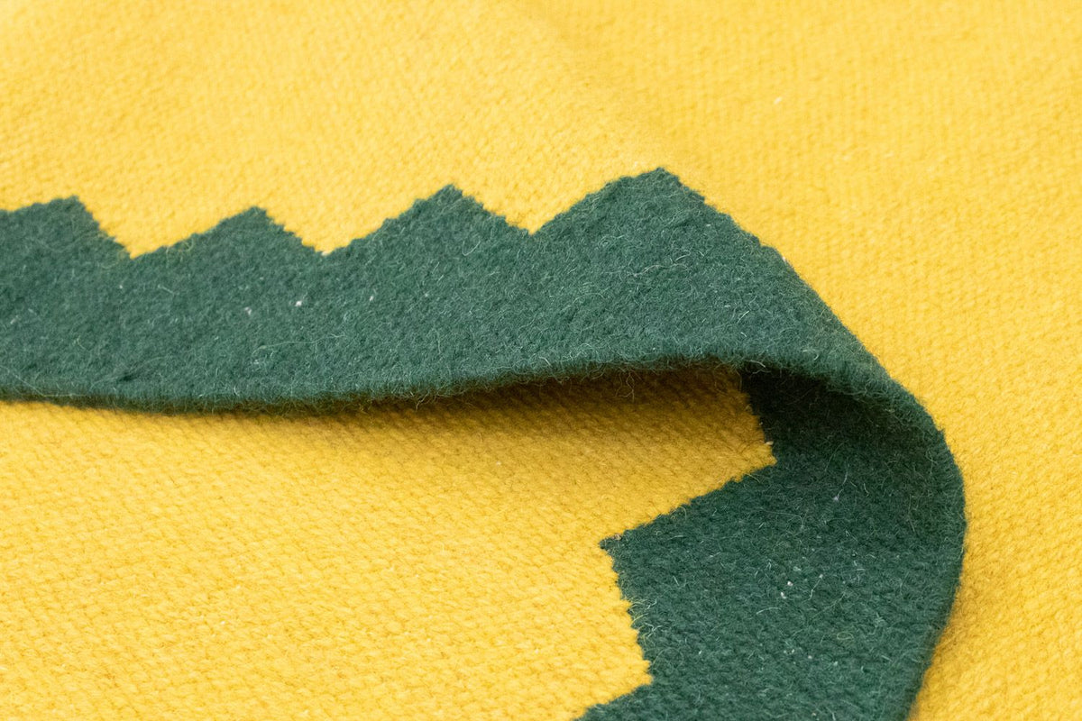 Kelim-tæppe - Trendy - 180 x 120 cm - gul