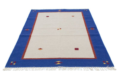 Moderne kilim Tæppe 120x180cm - Uldtæppe