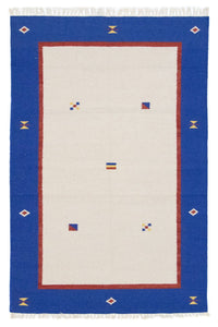 Kelim-tæppe - Trendy - 180 x 120 cm - beige