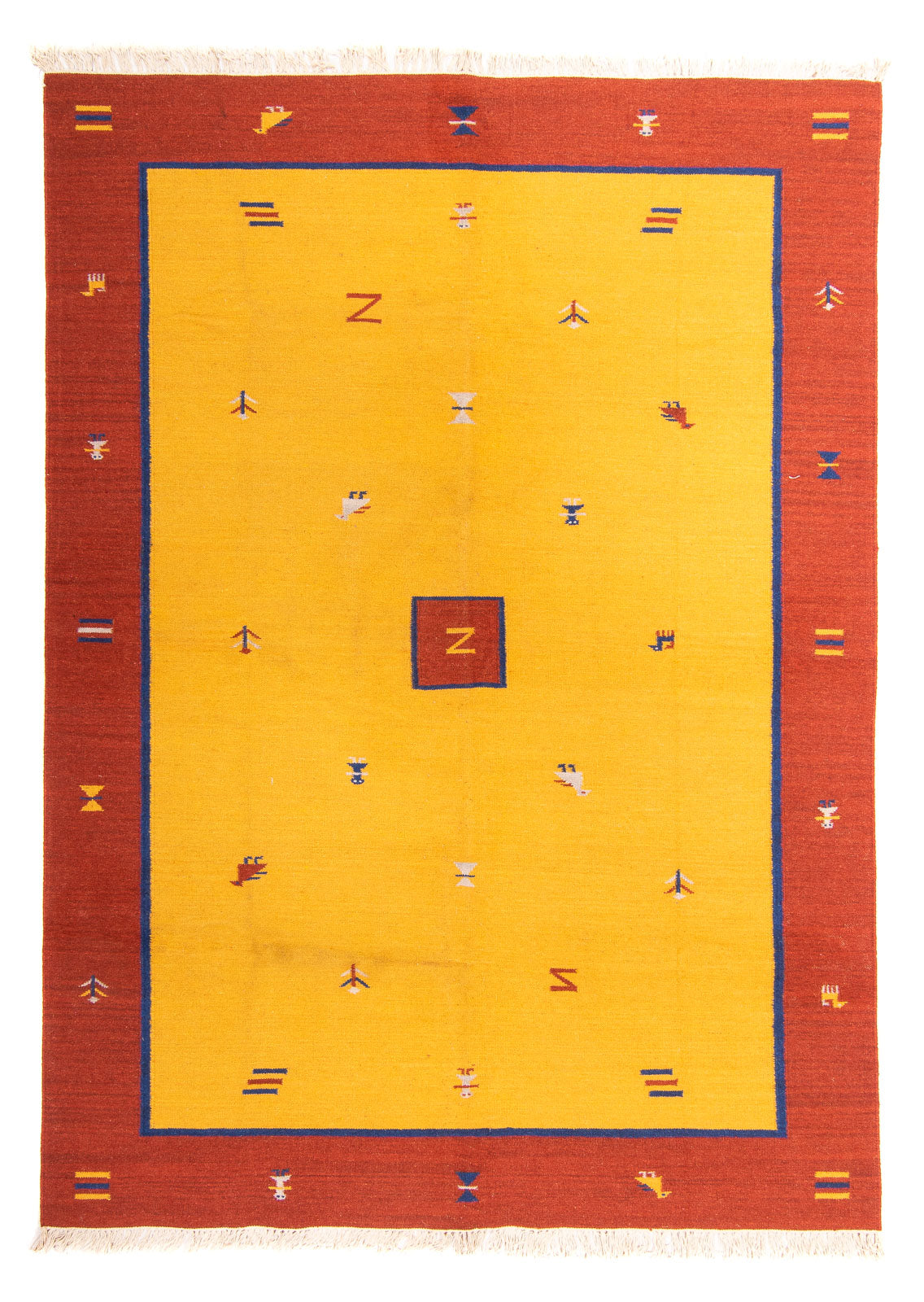 Kelim-tæppe - Trendy - 240 x 170 cm - guld