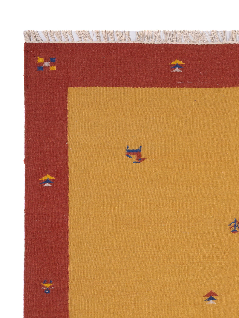 Kelim Teppich - Trendy - 240 x 170 cm - gold