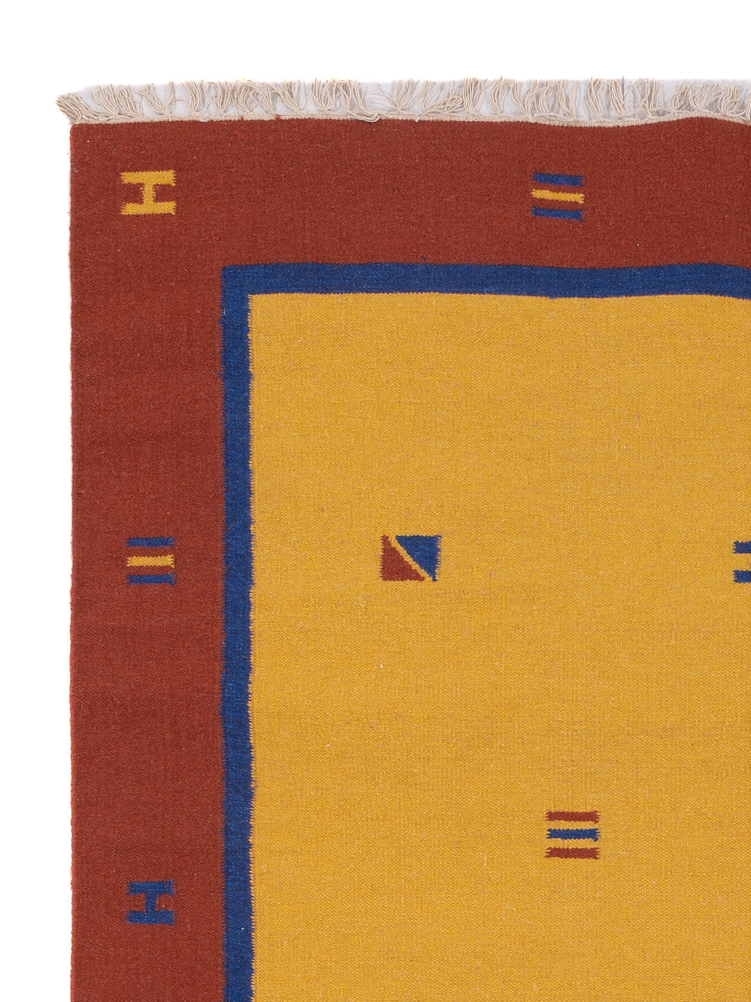 Moderne kilim Tæppe - Uldtæppe