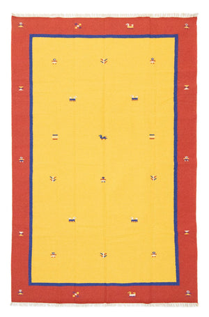 Kelim-tæppe - Trendy - 300 x 200 cm - gul