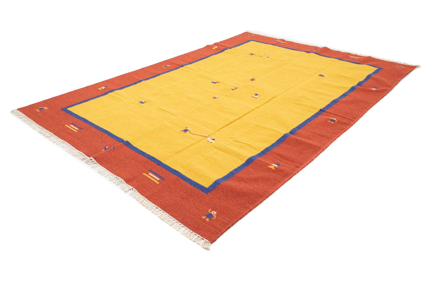 Moderne kilim Tæppe 300x200cm - Uldtæppe