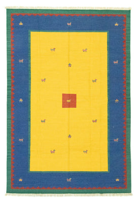 Kelim-tæppe - Trendy - 300 x 200 cm - gul