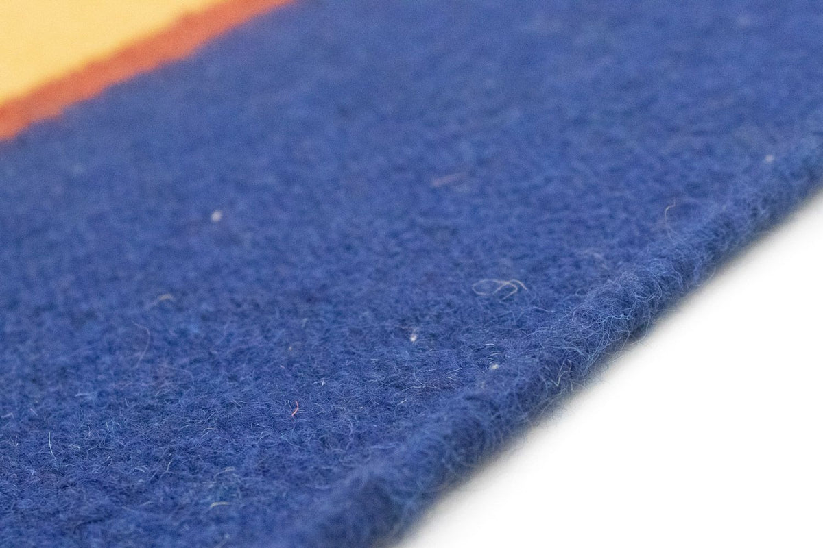 Kelim-tæppe - Trendy - 200 x 140 cm - gul