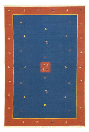 Kelim-tæppe - Trendy - 300 x 200 cm - blå