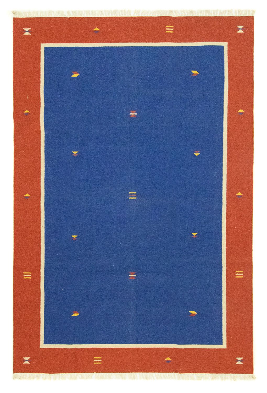 Kelim-tæppe - Trendy - 300 x 200 cm - blå