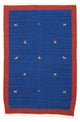 Moderne kilim Tæppe 180x120cm - Uldtæppe