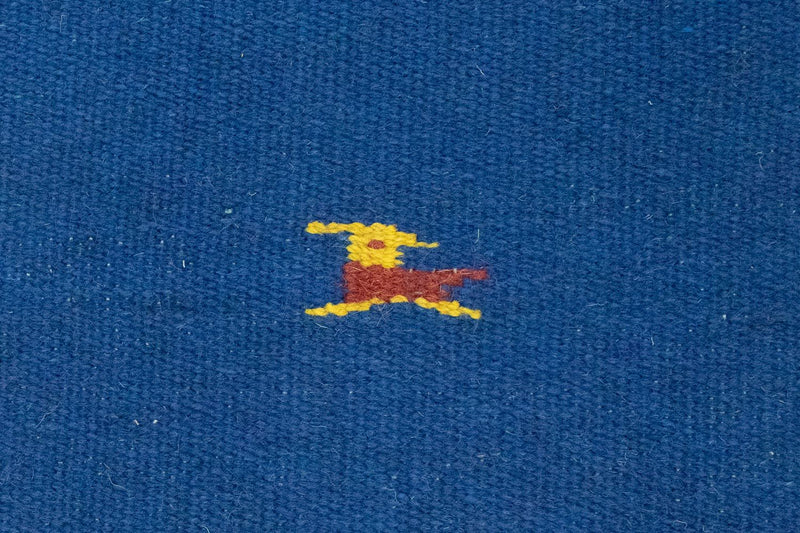 Kelim-tæppe - Trendy - 180 x 120 cm - blå